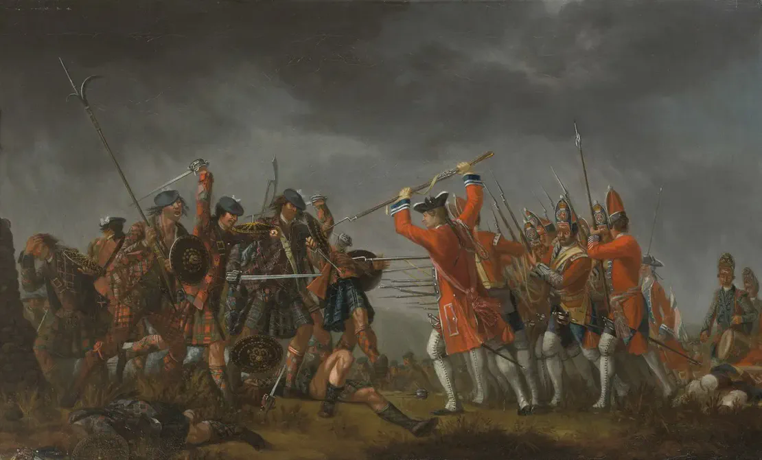 Charles Edward Stewart defeated at Battle of Culloden, Scotland